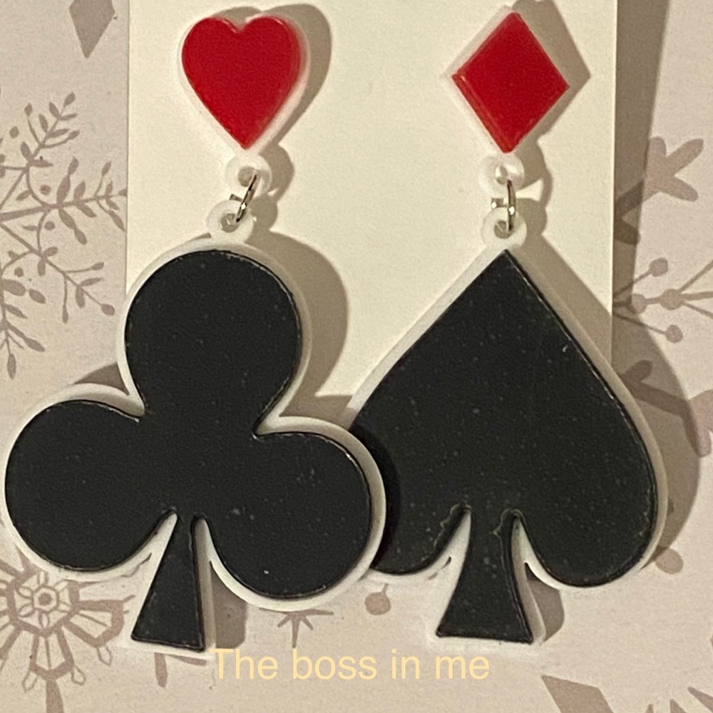 Club & Spades Earrings